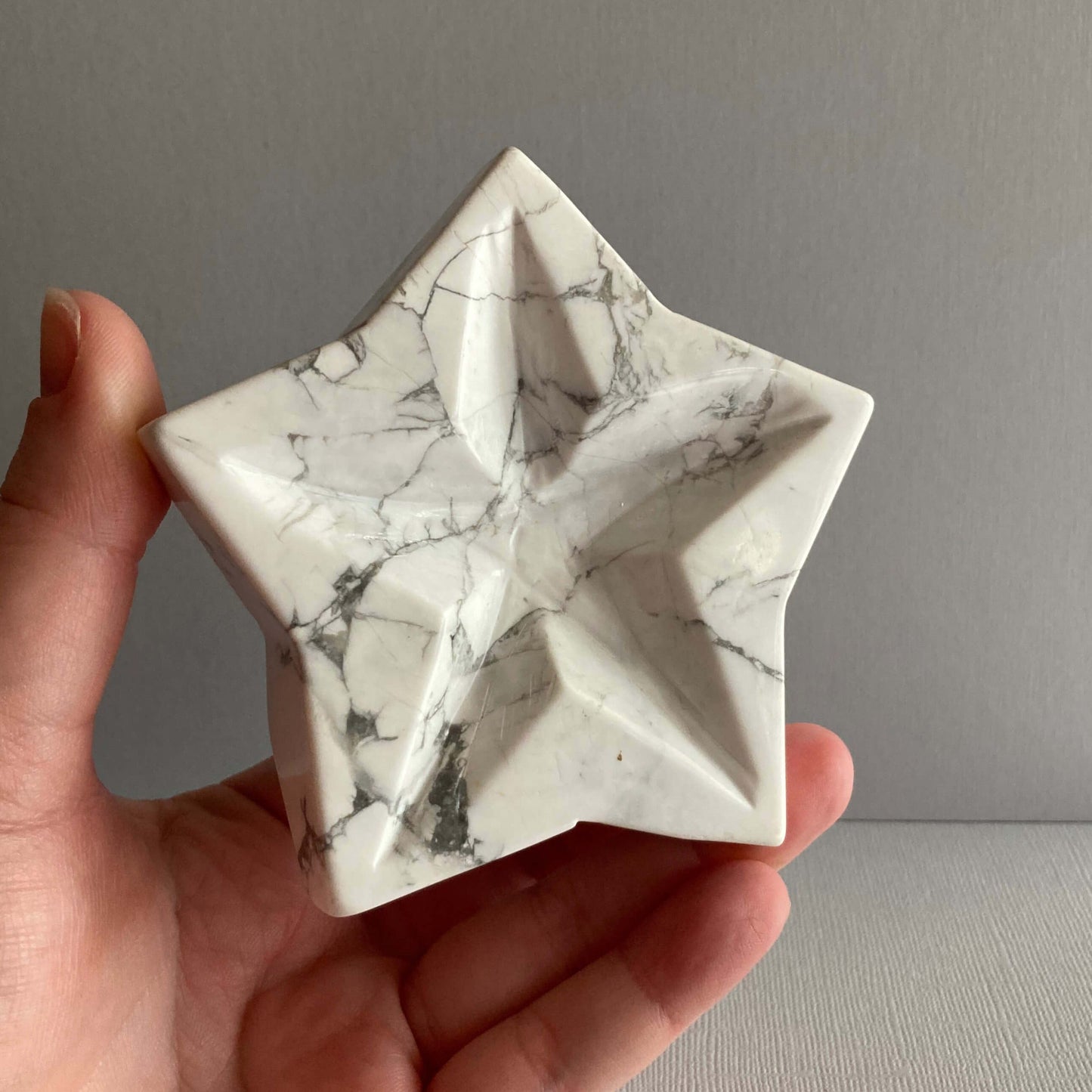 Howlite Star Bowls - Star-Crossed Stones