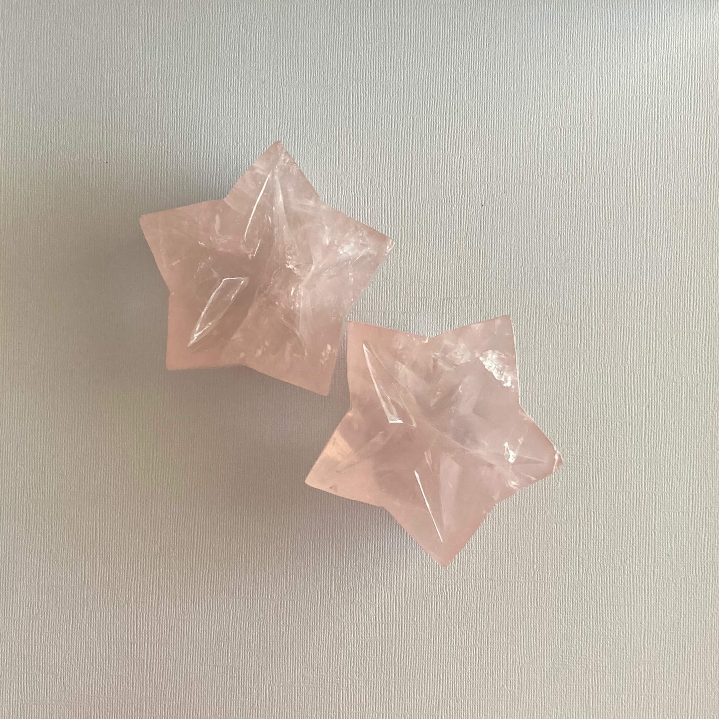 Rose Quartz Star Bowls - Star-Crossed Stones