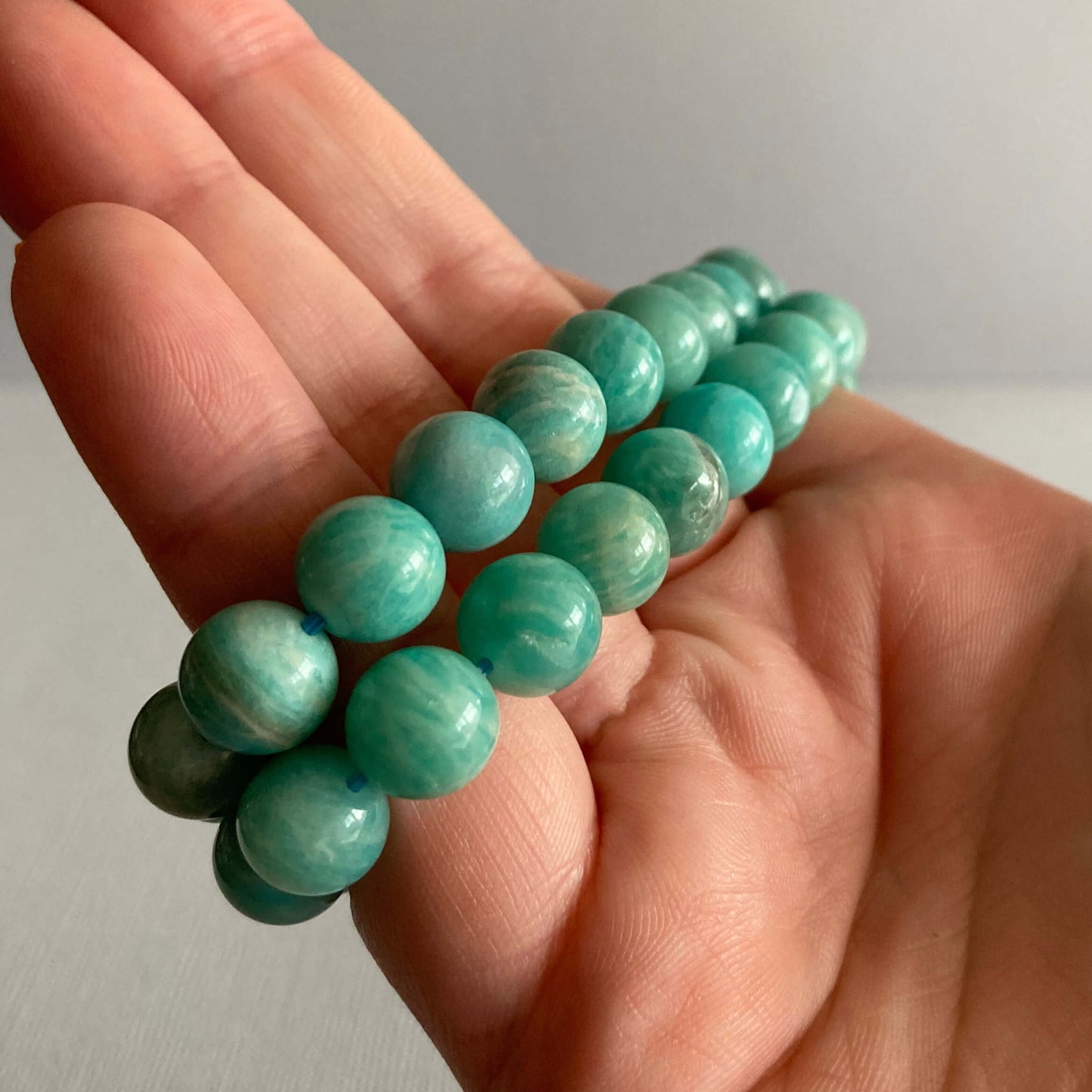 Amazonite Bracelets - 10mm - Star-Crossed Stones