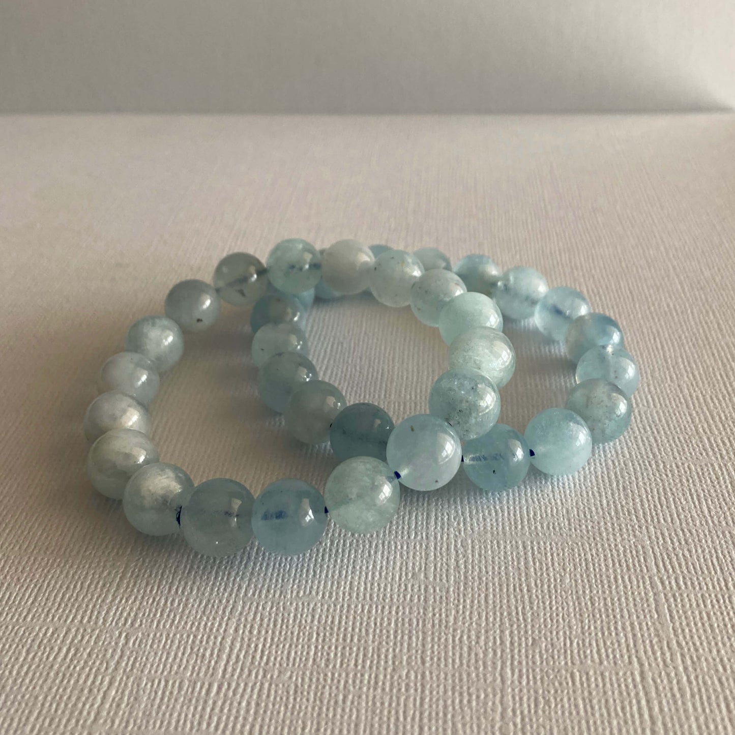 Aquamarine Bracelets - 10mm - Star-Crossed Stones
