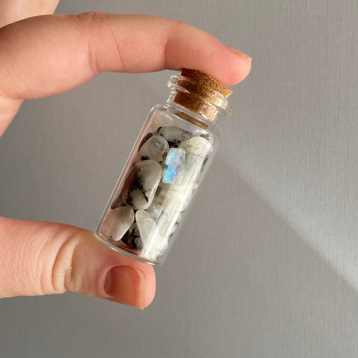 High Quality Rainbow Moonstone Chips - June Birthstone - Star-Crossed Stones