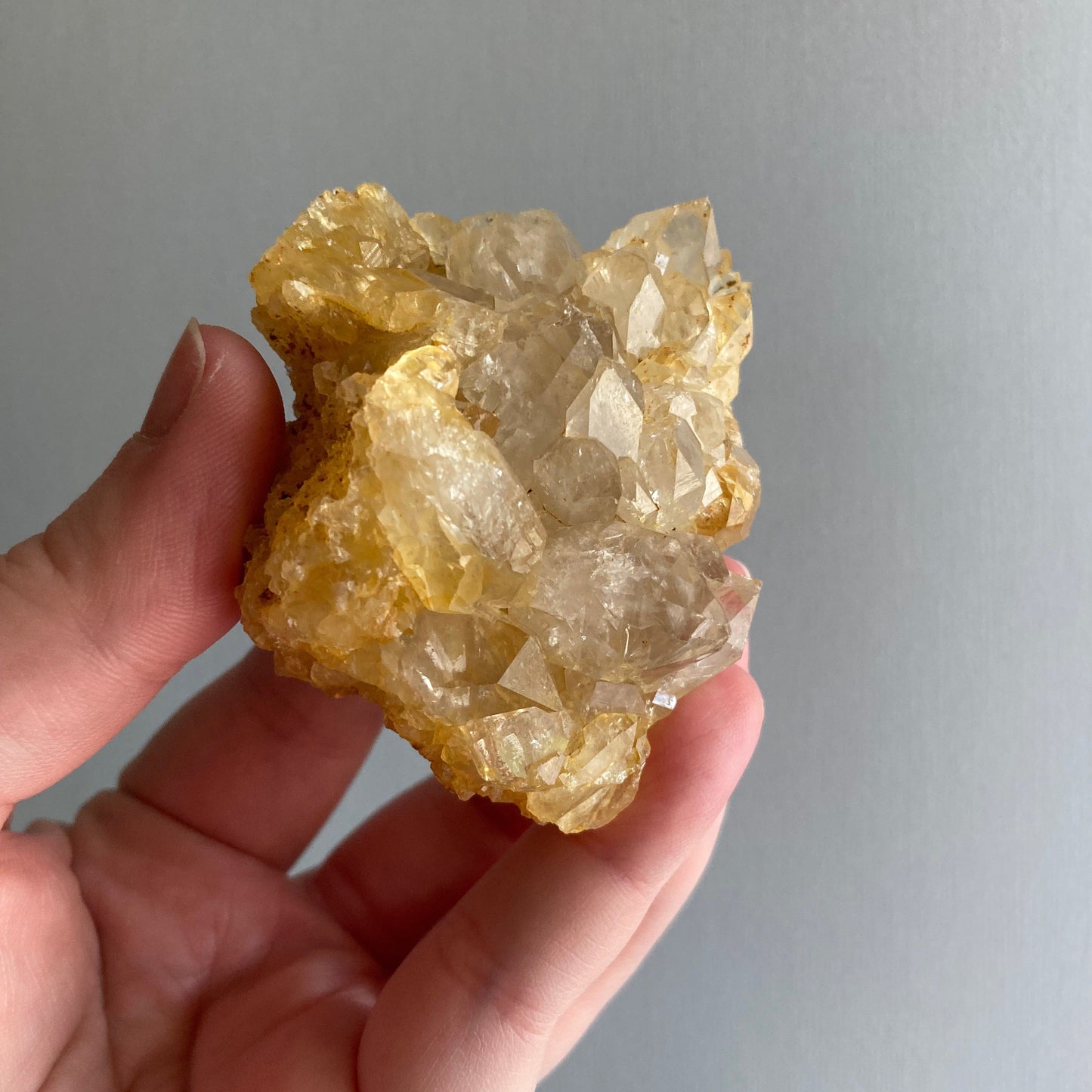 Natural Citrine Raw Cluster - 115g - Star-Crossed Stones