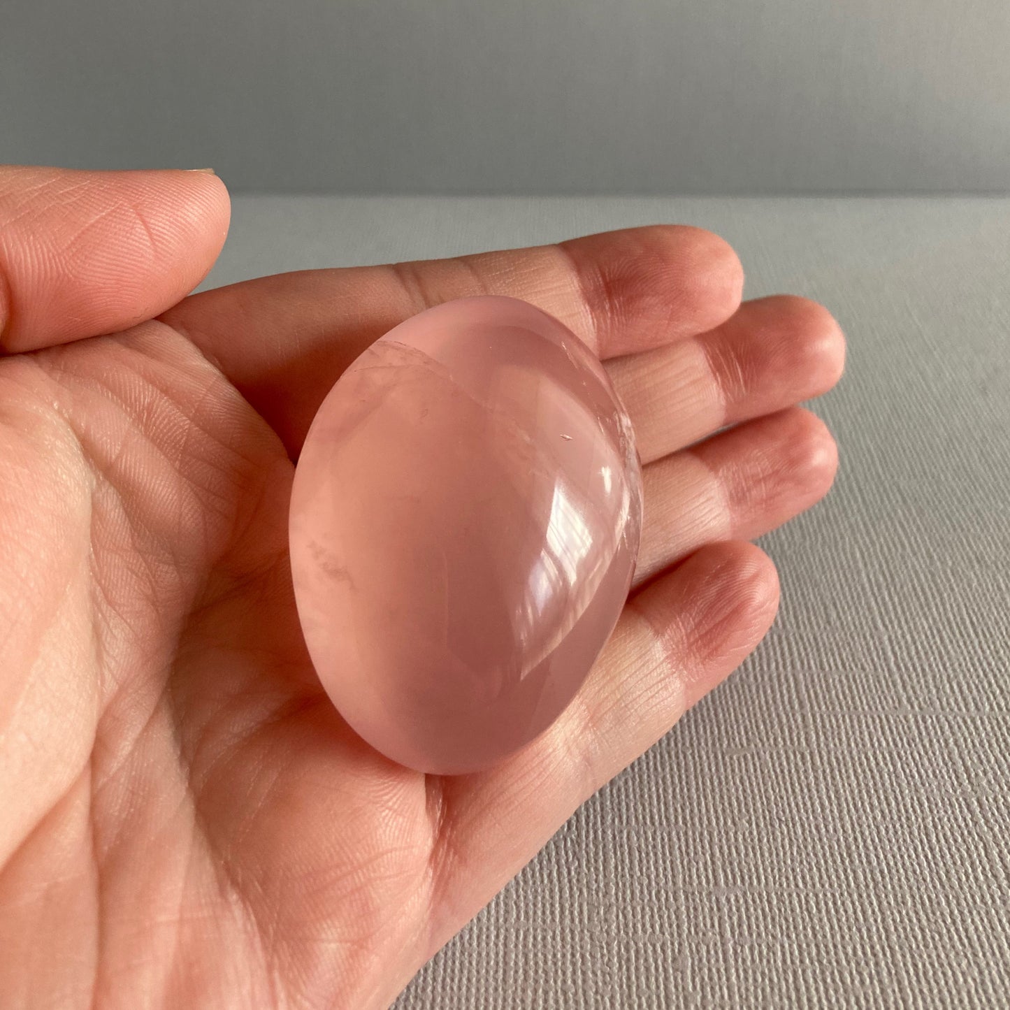 Star Rose Quartz Palms - Star-Crossed Stones