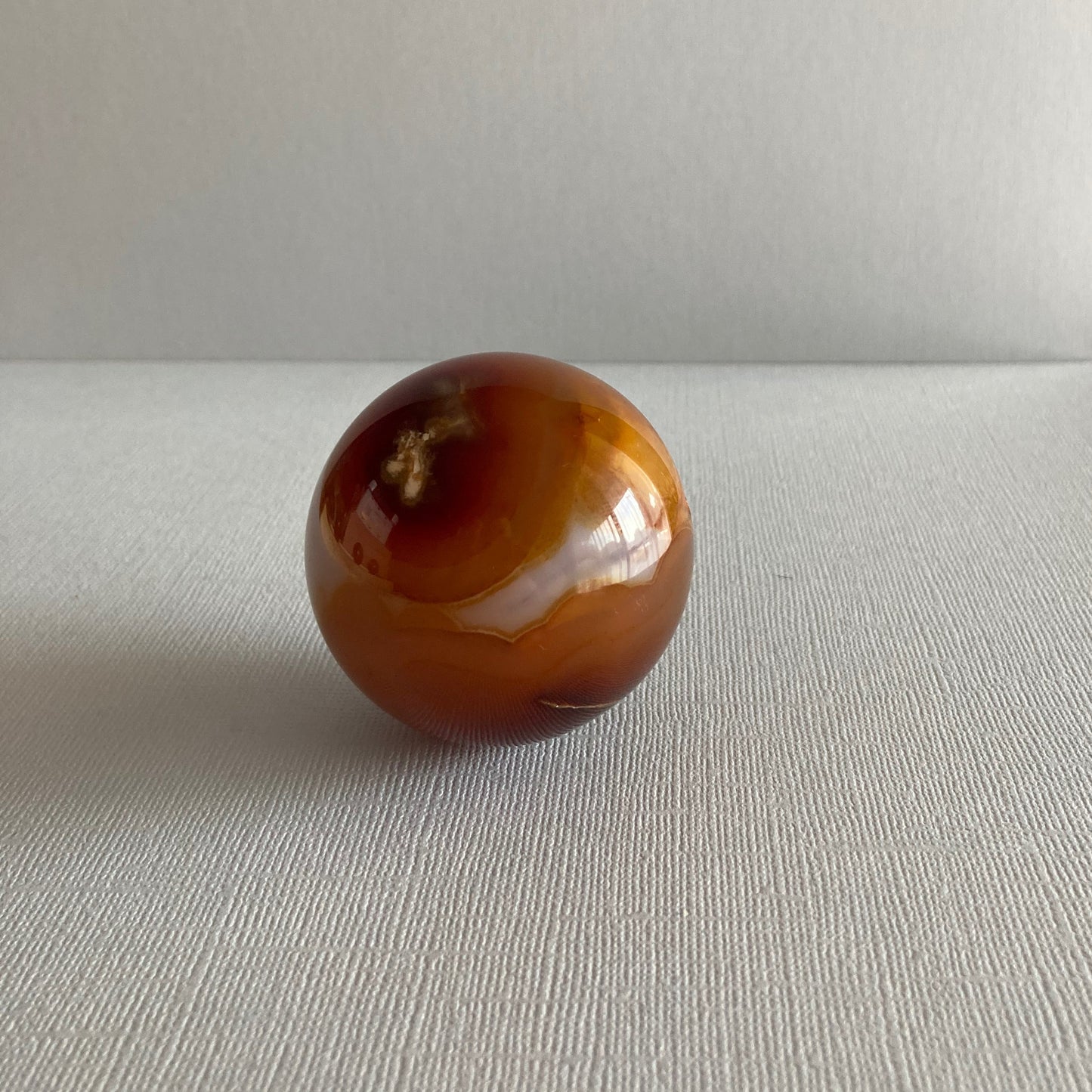 Carnelian Sphere - 58mm - Star-Crossed Stones