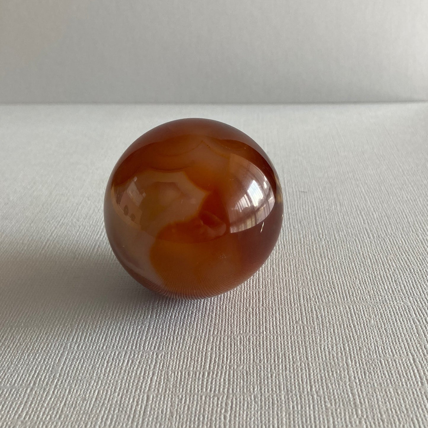Carnelian Sphere - 58mm - Star-Crossed Stones