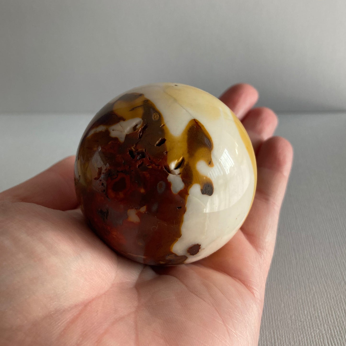 Mookaite Sphere - 52mm - Star-Crossed Stones