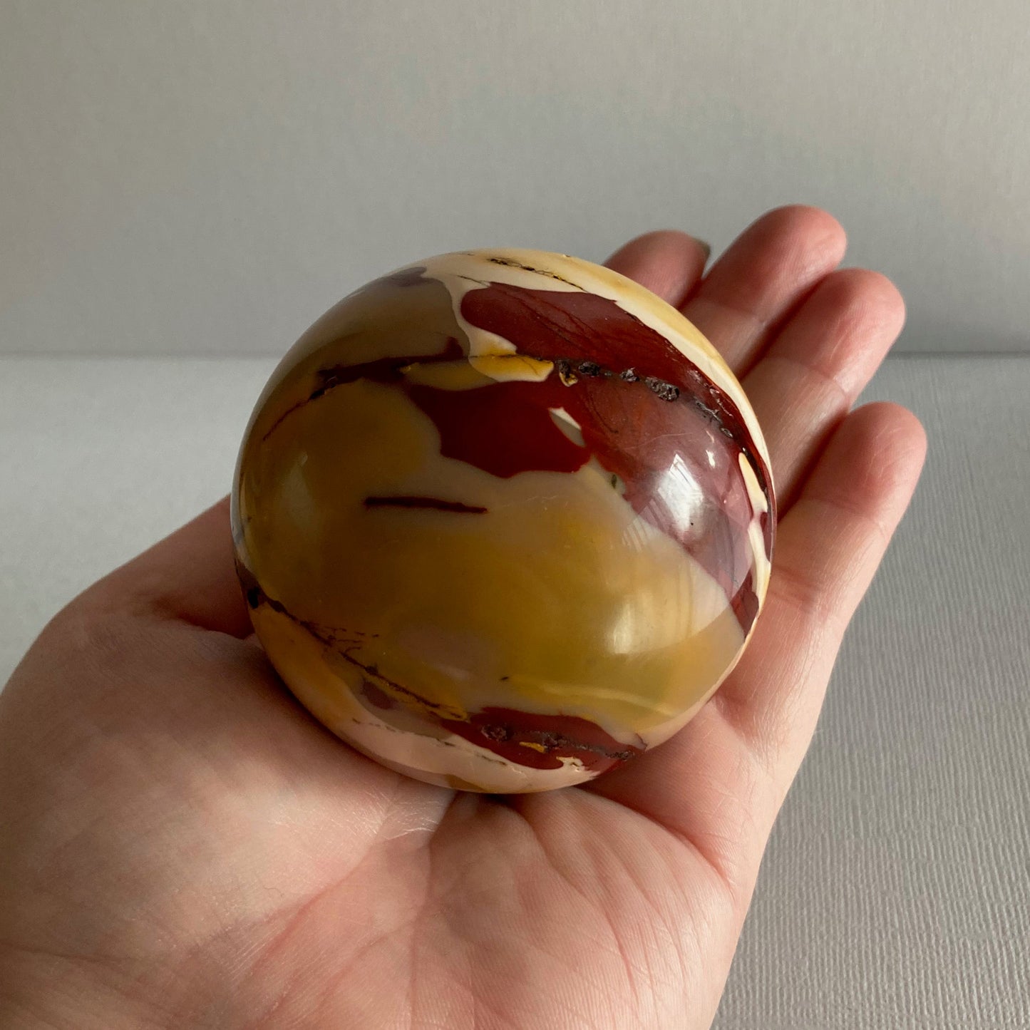 Mookaite Sphere - 60mm - Star-Crossed Stones