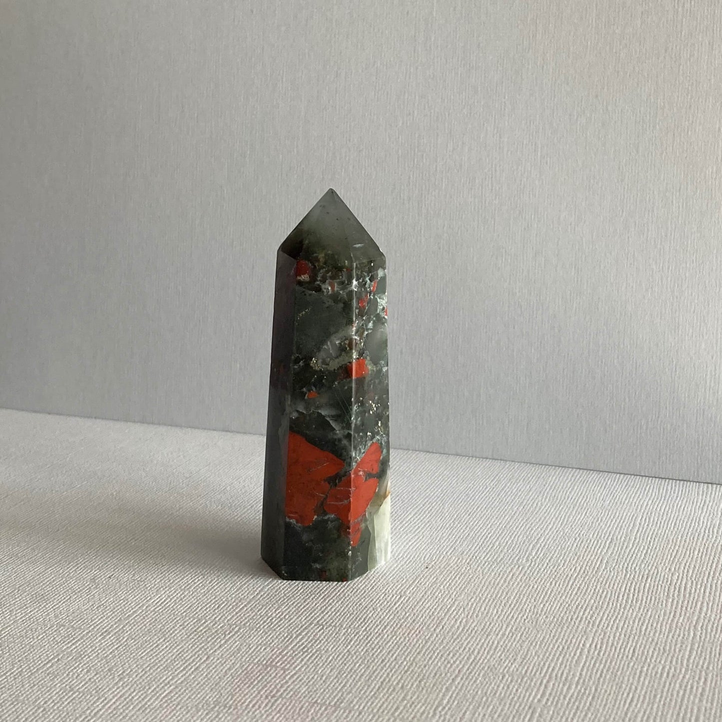 African Bloodstone Tower - 90mm - Star-Crossed Stones
