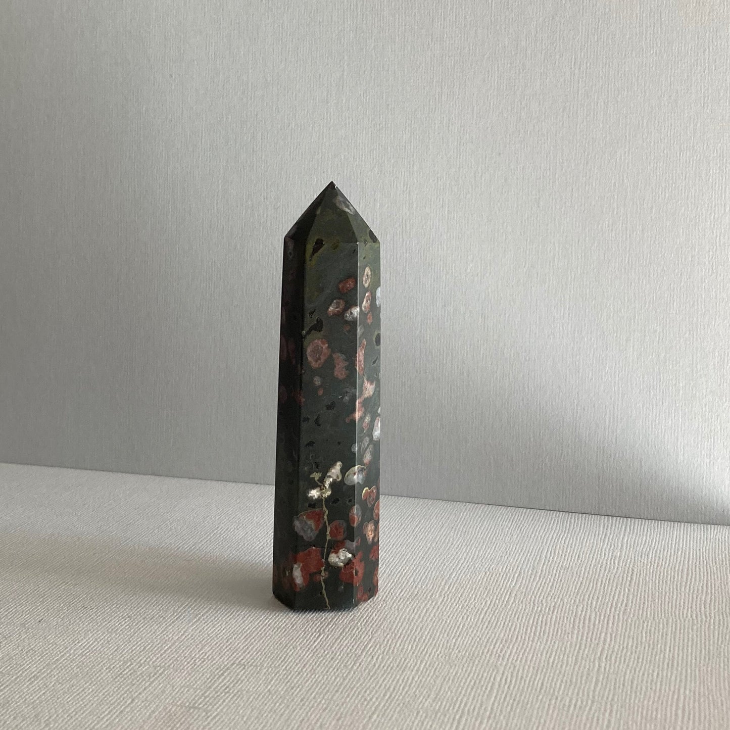 Plum Blossom Jasper Towers - Star-Crossed Stones