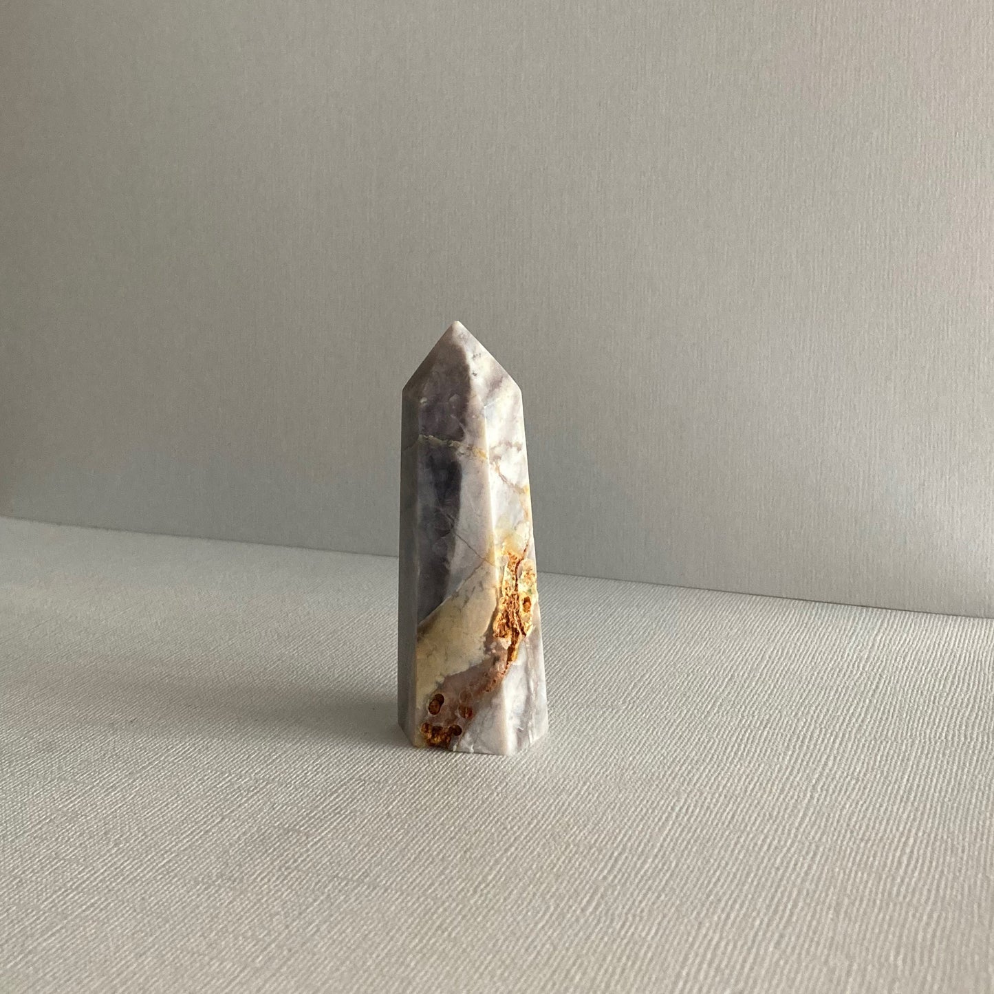 Purple Chalcedony Towers - Star-Crossed Stones
