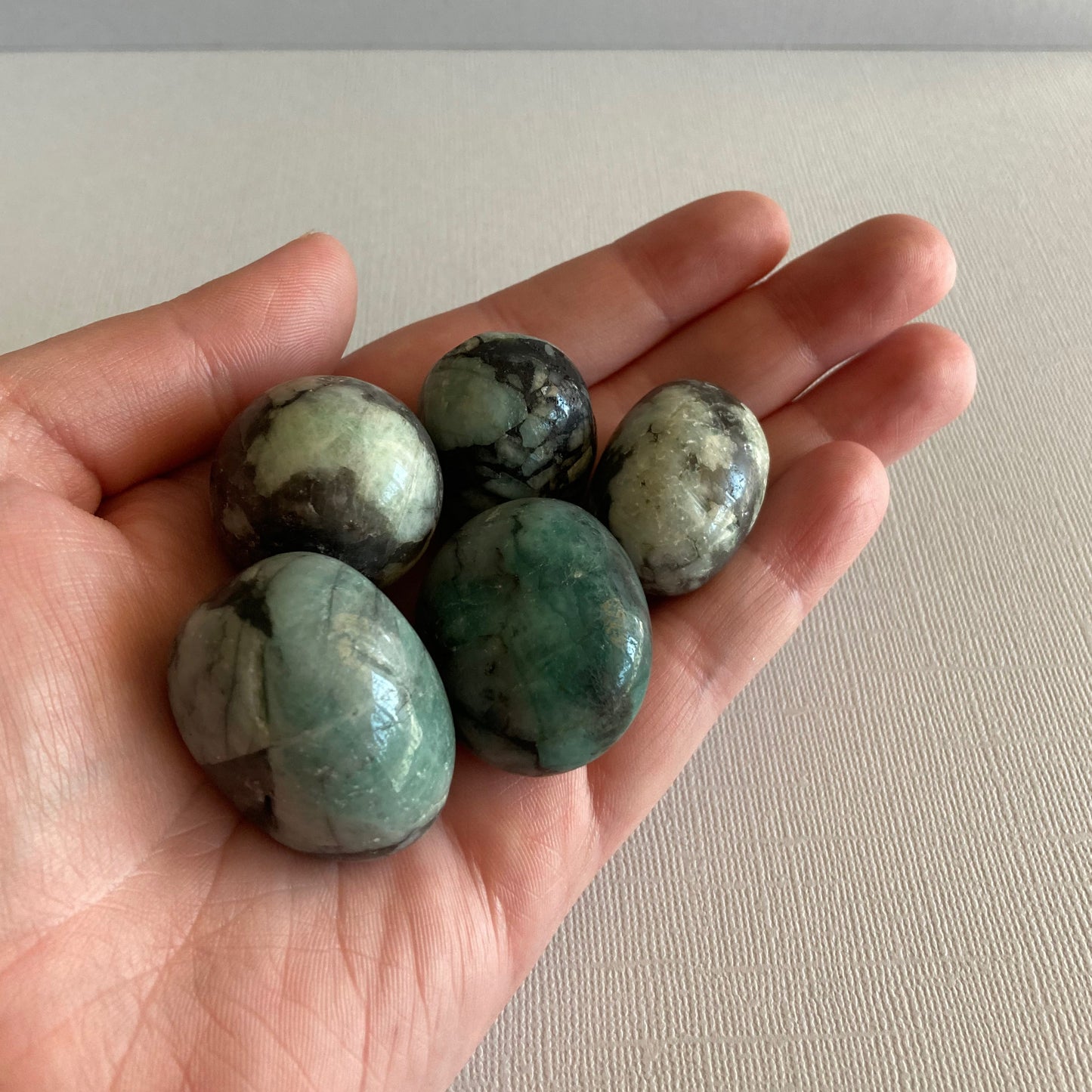 Emerald Tumbles - High Quality - Star-Crossed Stones