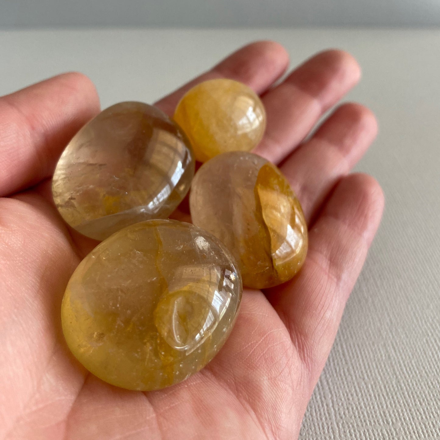 Golden Healer Tumbles - Star-Crossed Stones