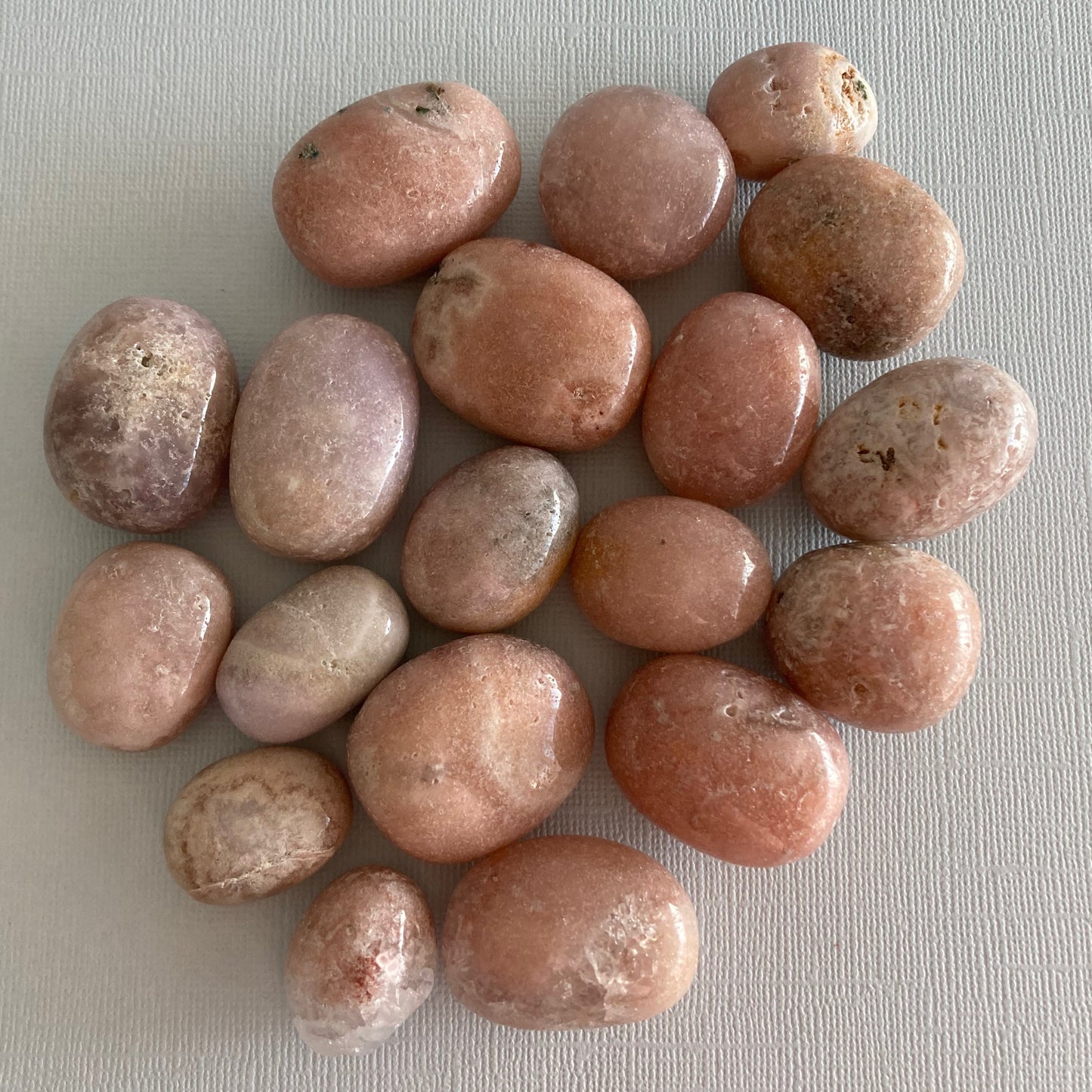 Pink Amethyst Tumbles - High Quality - Star-Crossed Stones