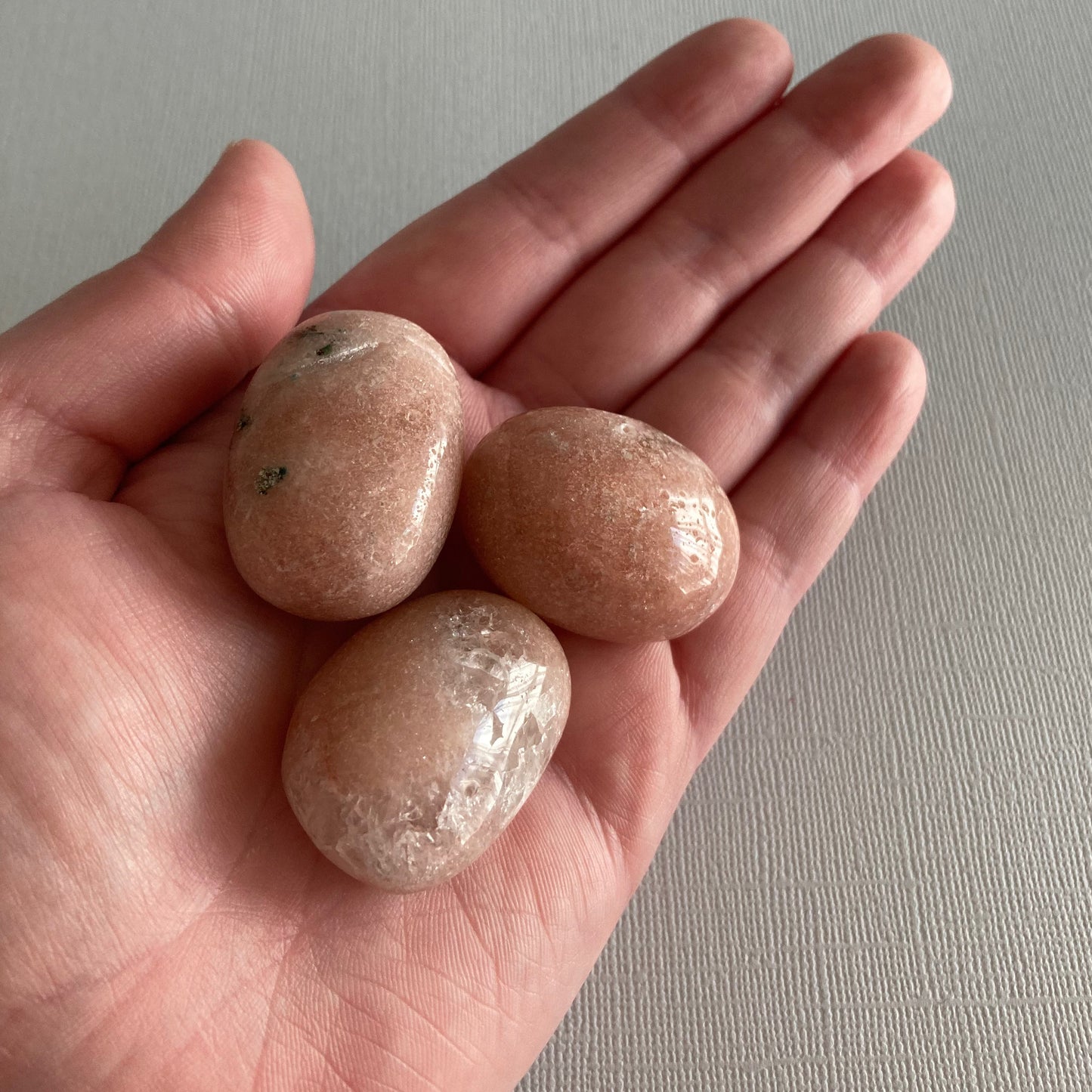 Pink Amethyst Tumbles - High Quality - Star-Crossed Stones