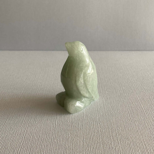 Green Aventurine Penguin