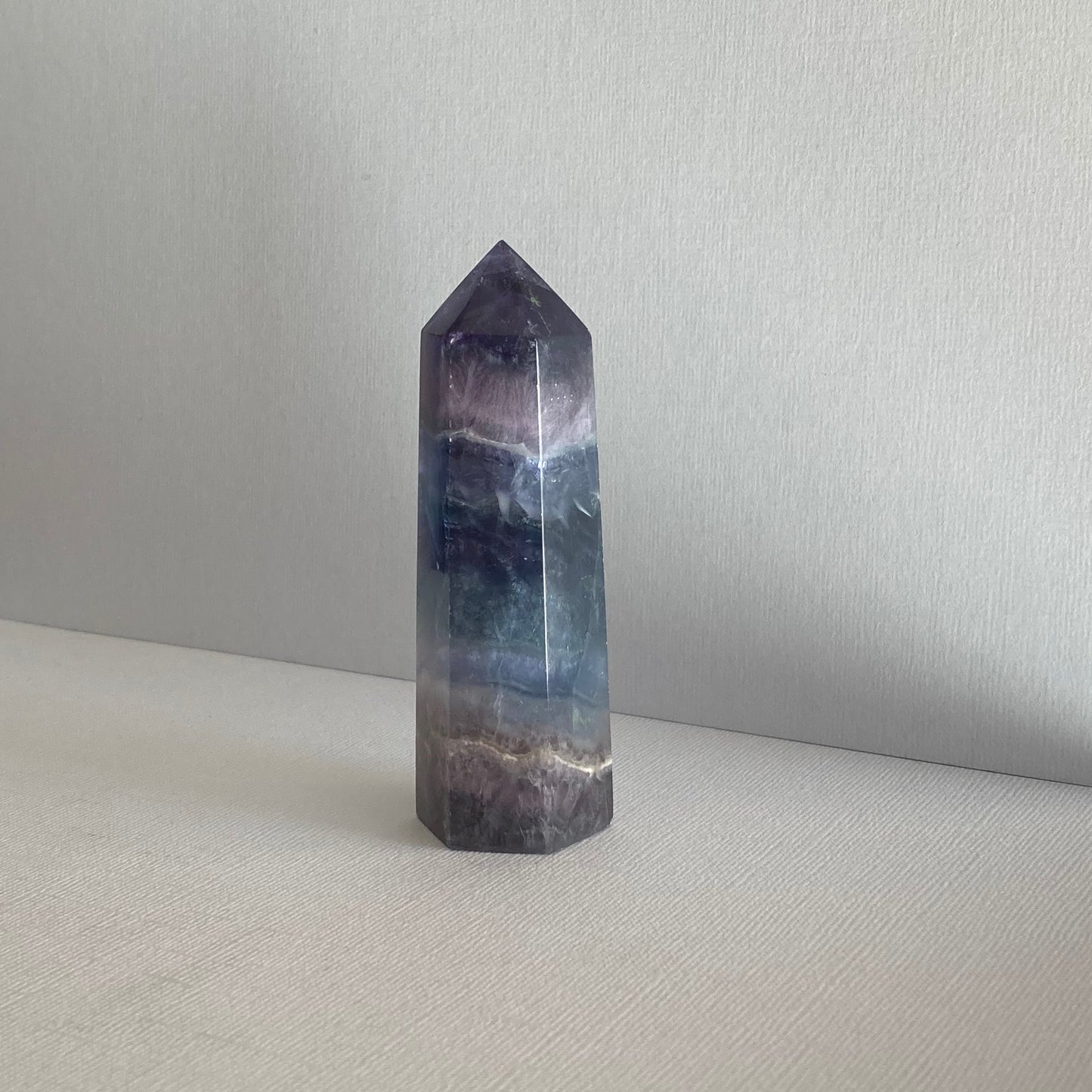 Blue Fluorite Tower - 95mm