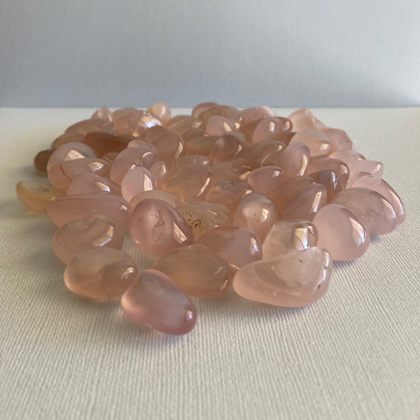 Pink Chalcedony Tumbles