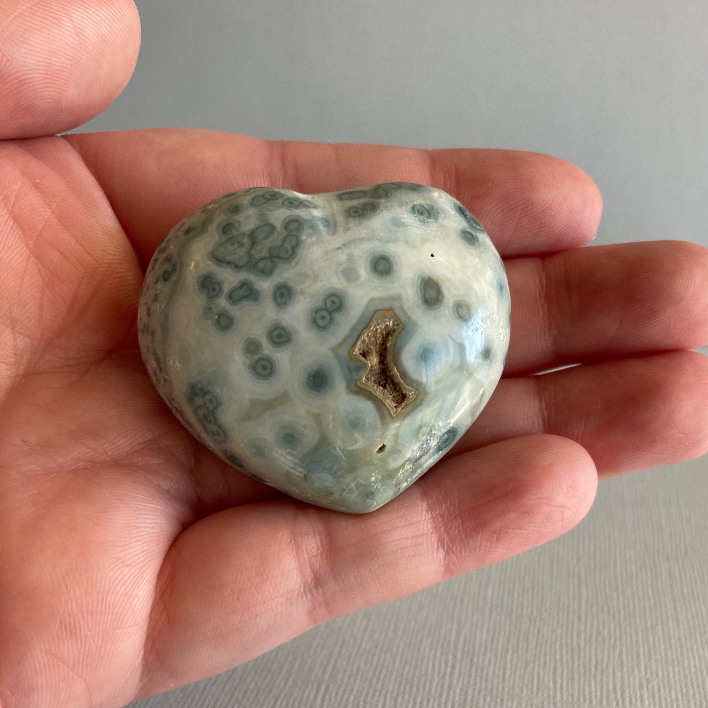 Bubble Ocean Jasper Hearts