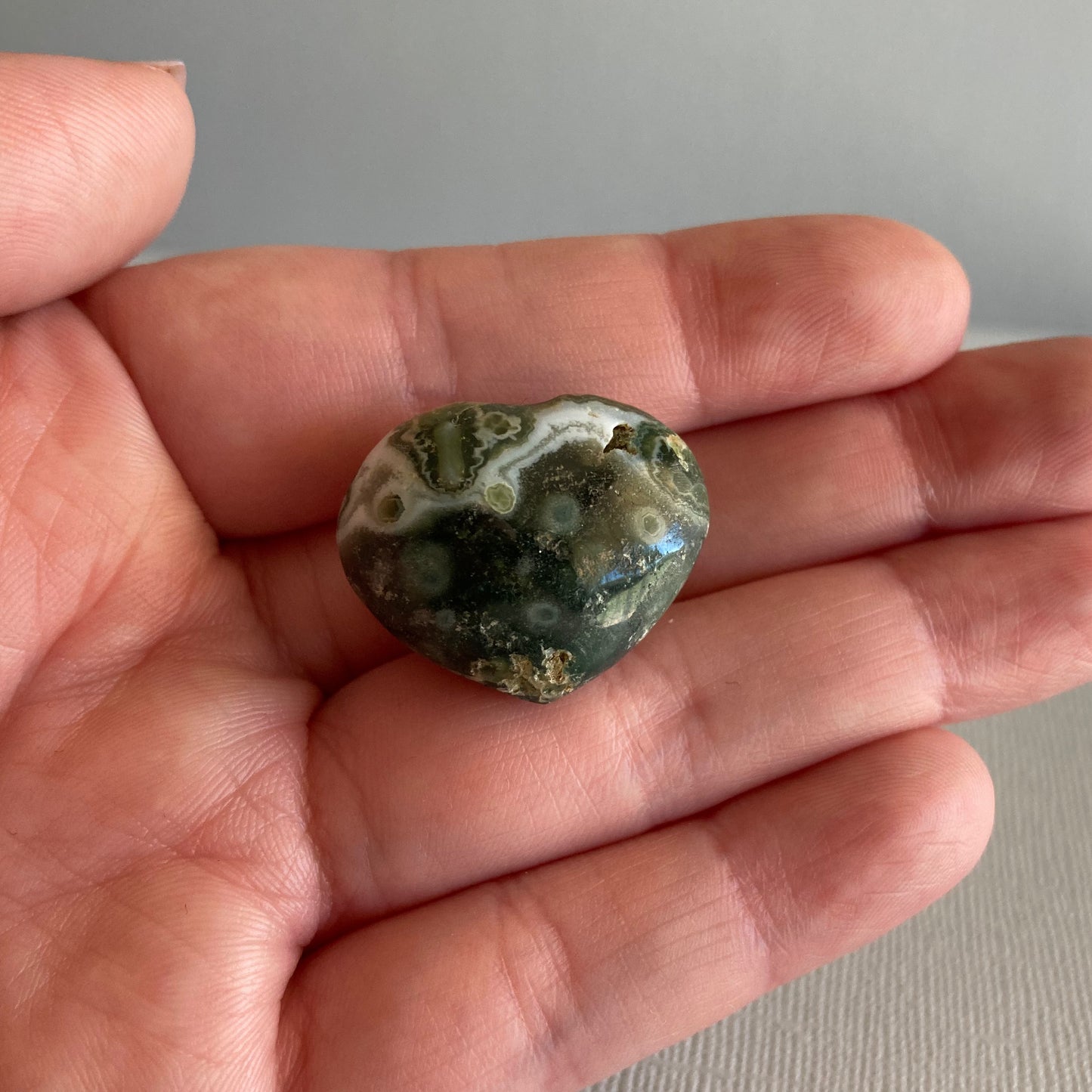 Bubble Ocean Jasper Hearts