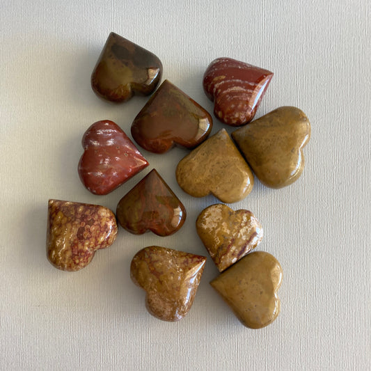 Ocean Jasper Hearts