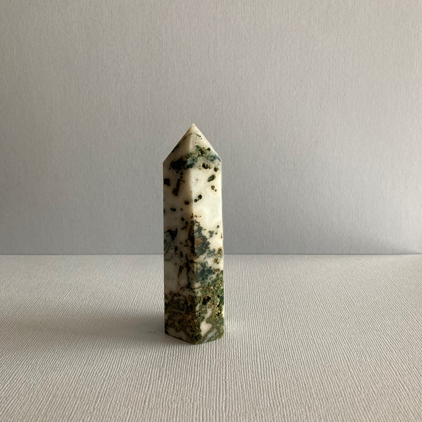 Moss Agate Tower - 90mm