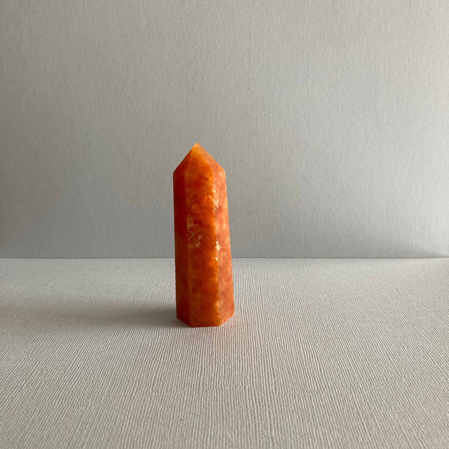 Orange Calcite Tower - 85mm