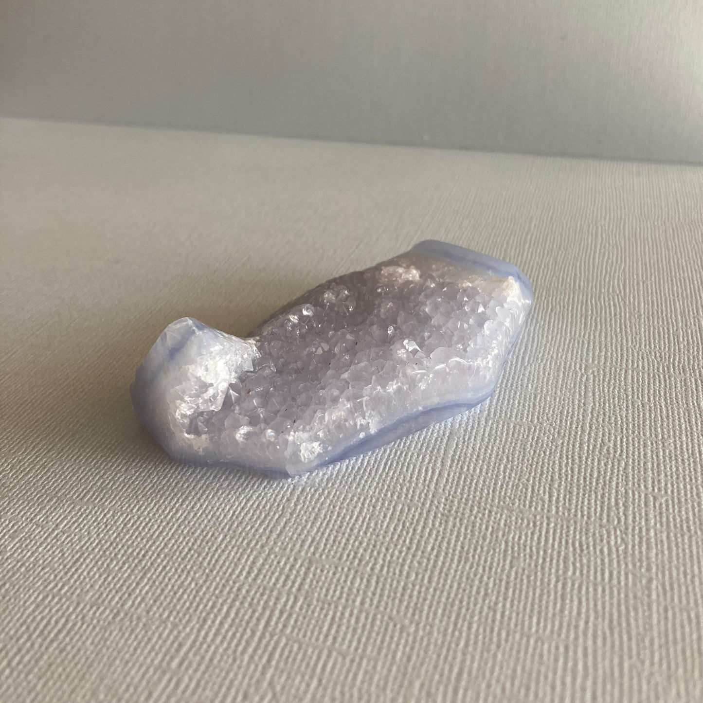 Druzy Blue Lace Agate Freeform - 99g