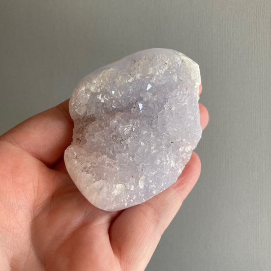 Druzy Blue Lace Agate Freeform - 85g