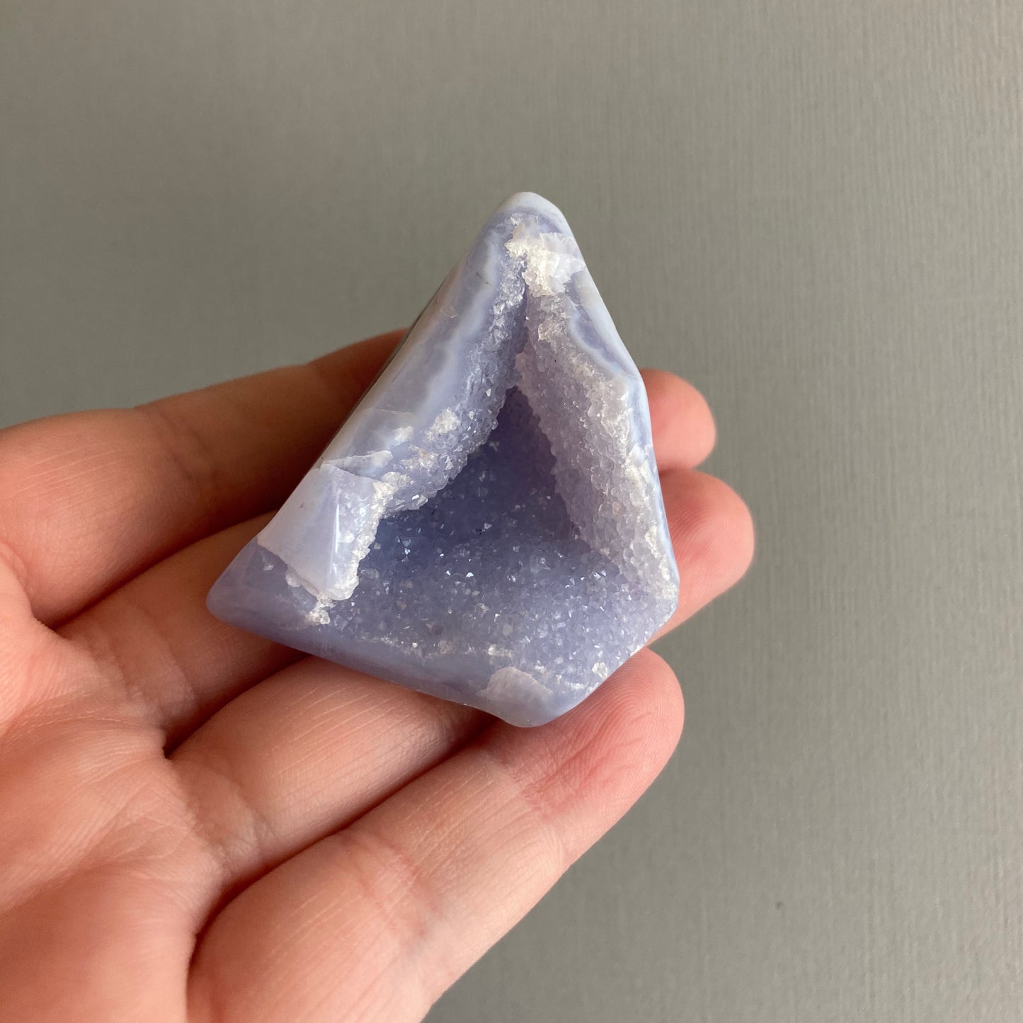 Druzy Blue Lace Agate Freeform - 55g