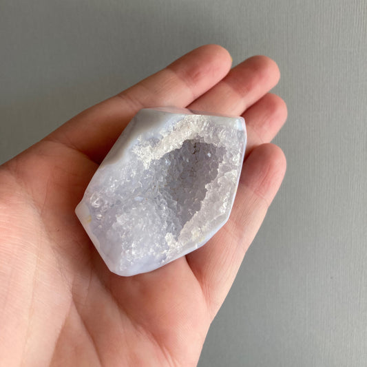 Druzy Blue Lace Agate Freeform - 52g