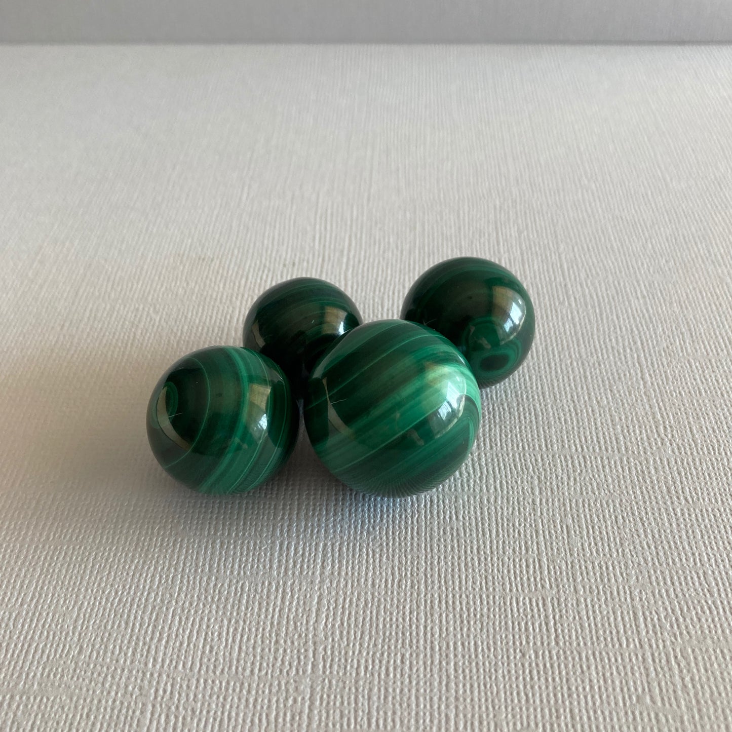 Malachite Spheres - High Quality