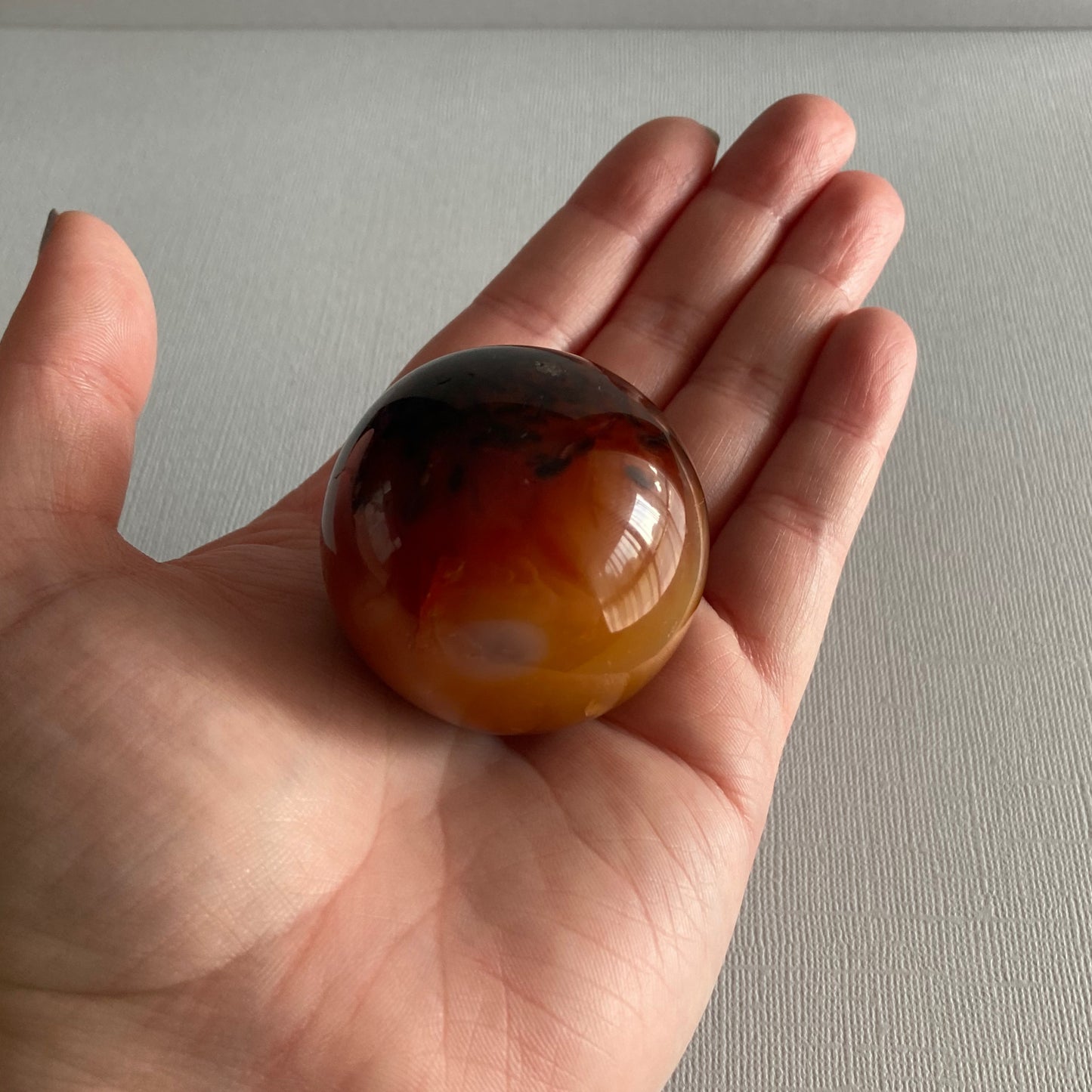 Carnelian Sphere - 43mm