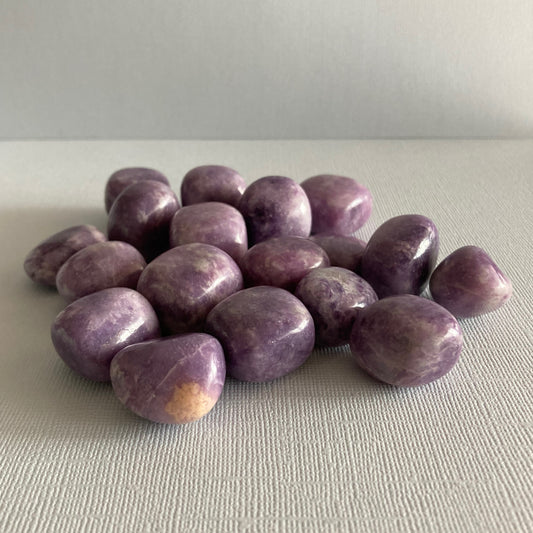 Lepidolite Tumbles