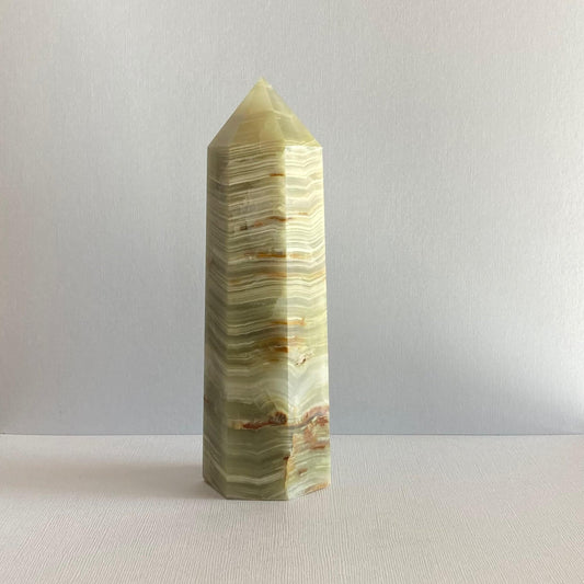 Large Afghan Jade aka Green Onyx tower