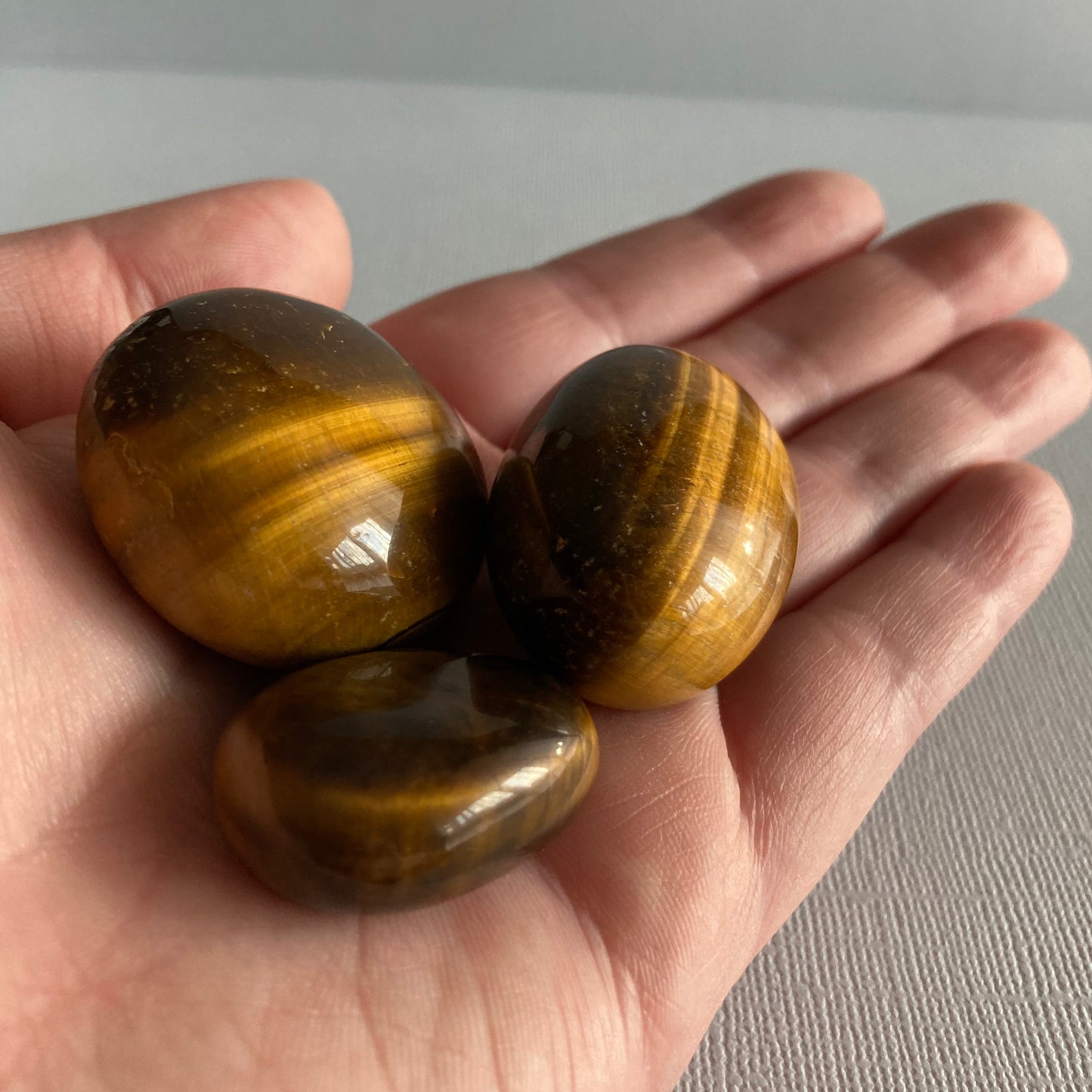 Tiger's Eye Tumbles