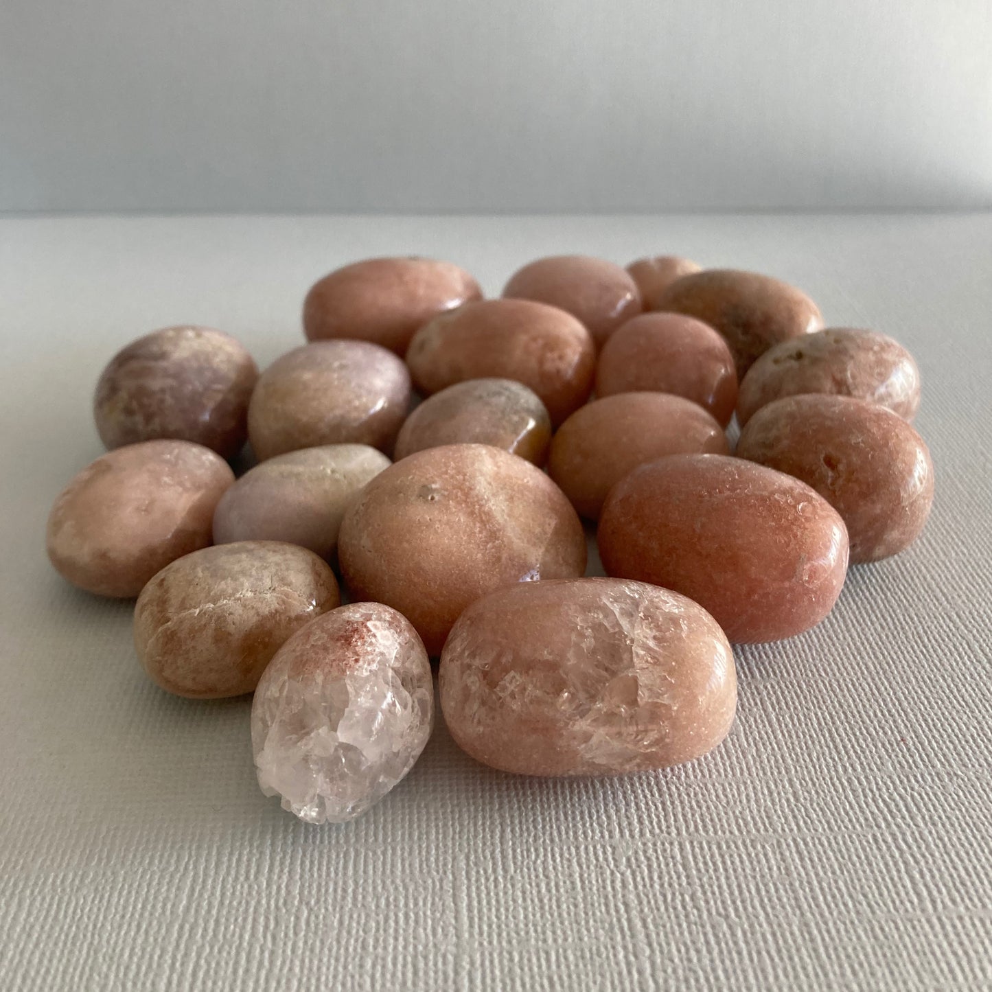 Pink Amethyst Tumbles - High Quality