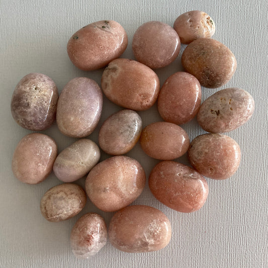 Pink Amethyst Tumbles - High Quality