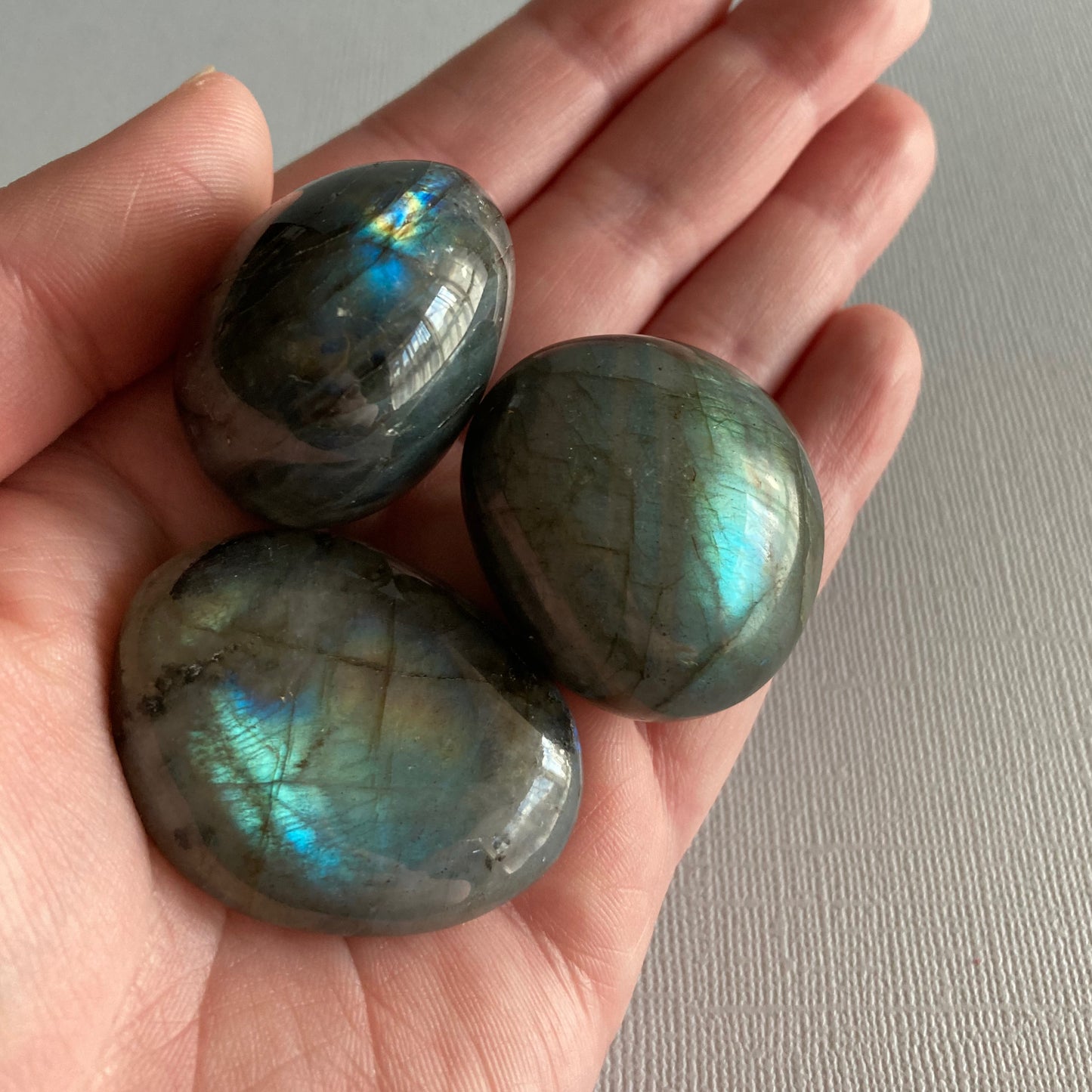 Labradorite Tumbles - High Quality