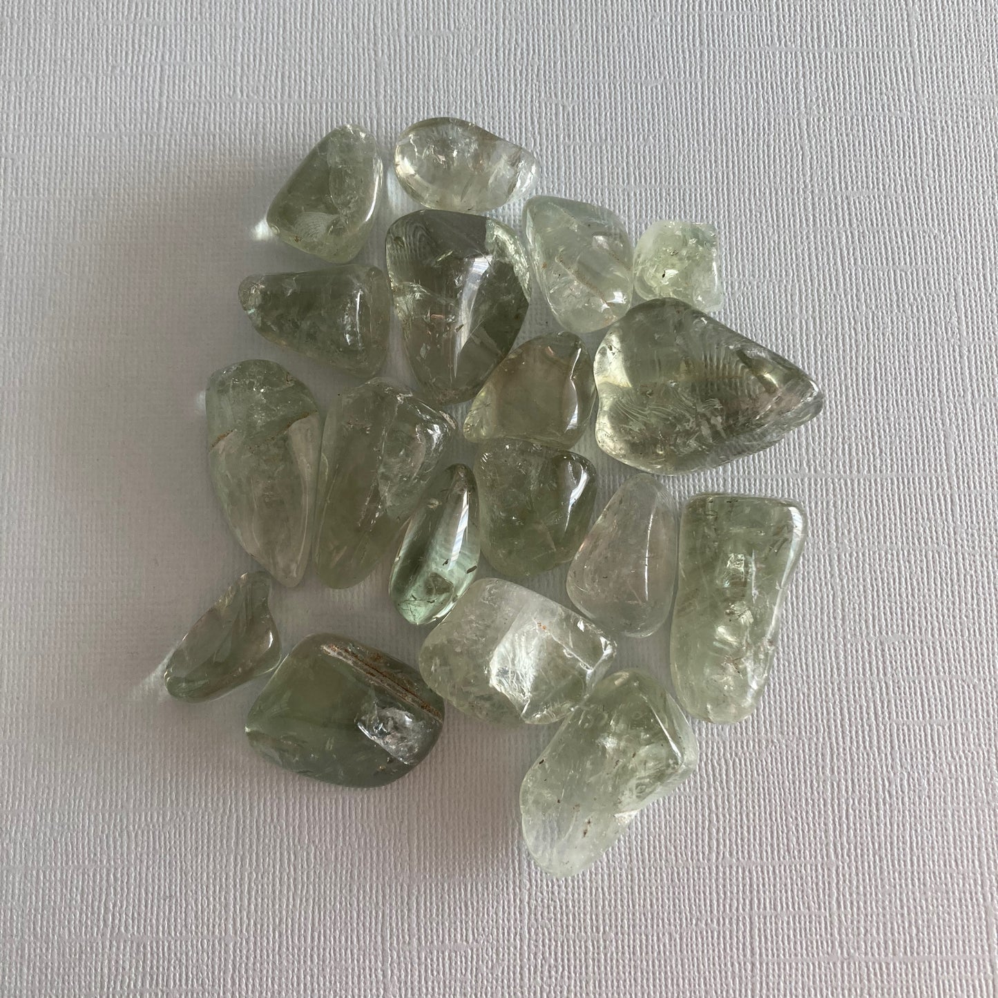 Prasiolite / Green Amethyst Tumbles