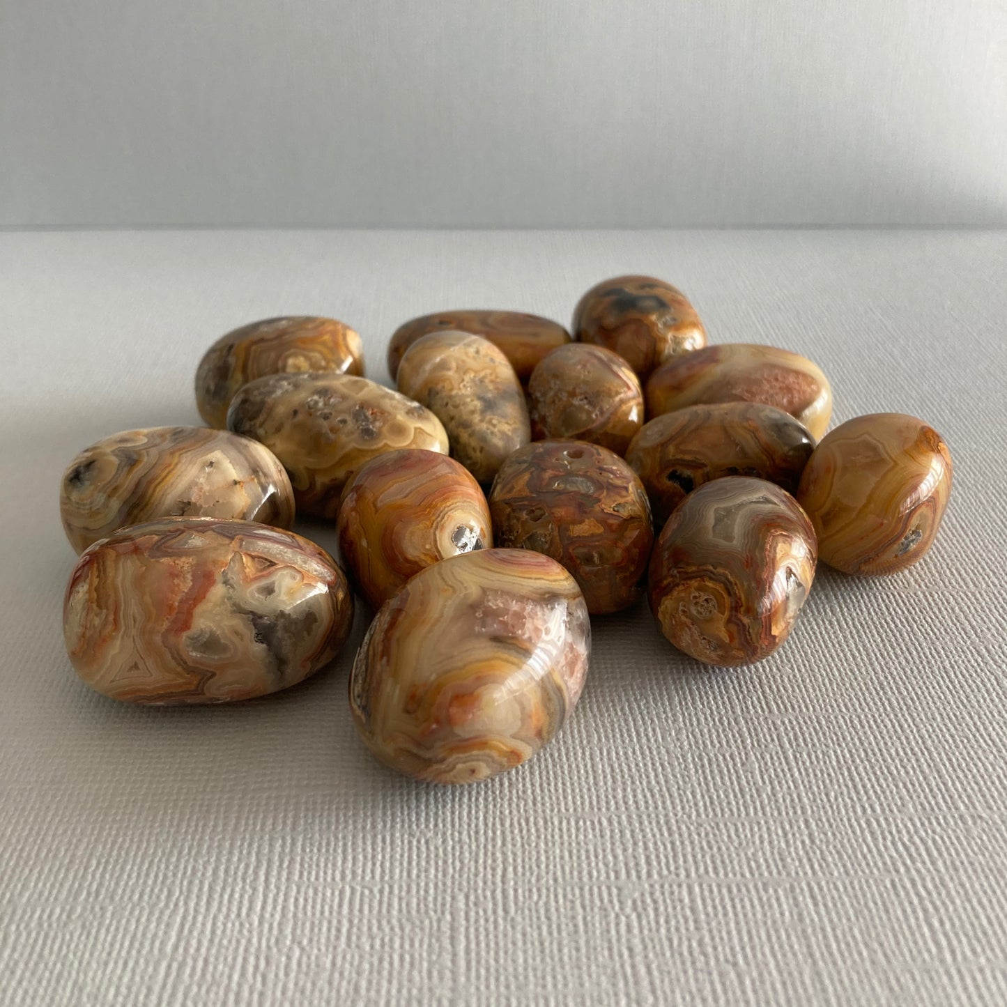 Crazy Lace Agate Tumbles