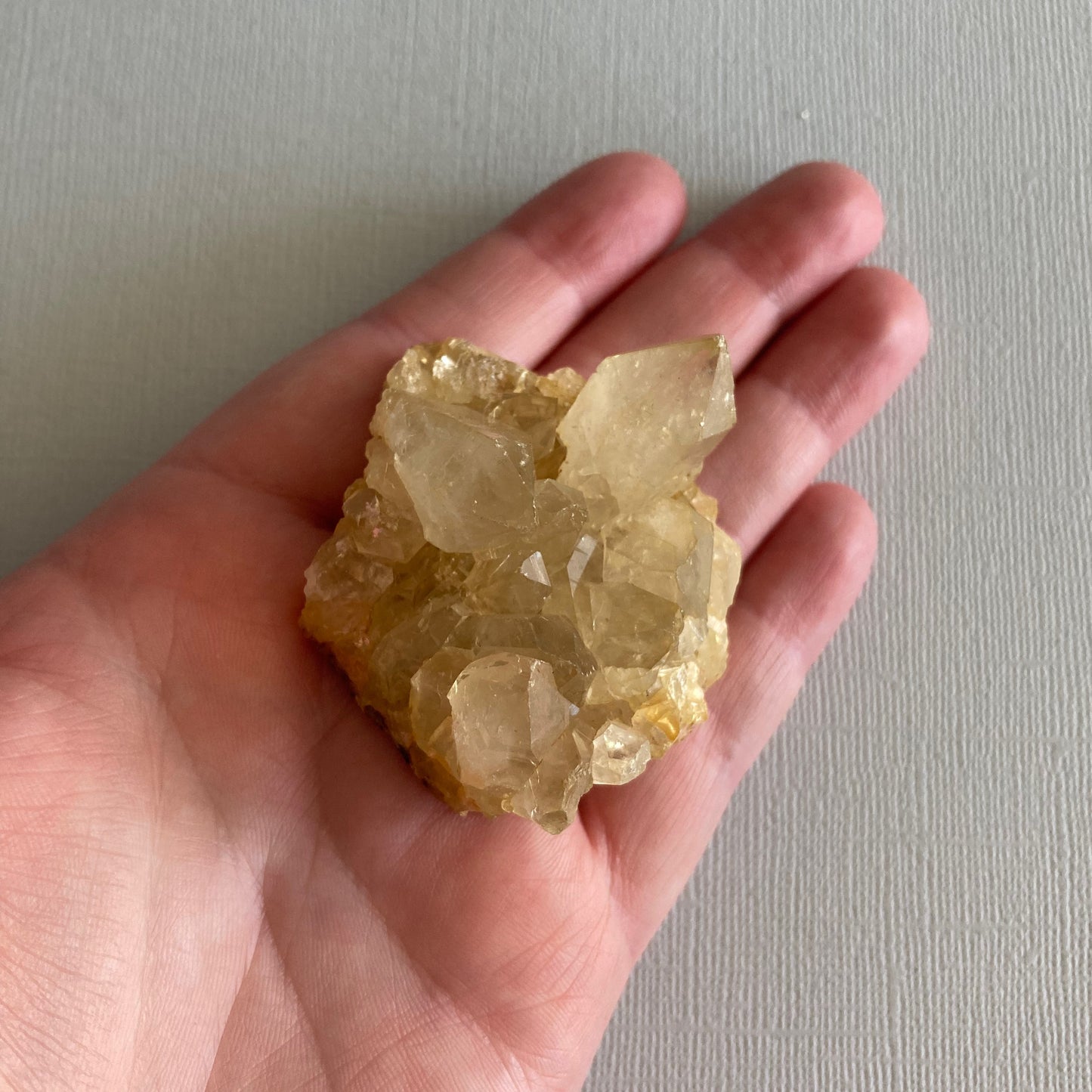 Natural Citrine Raw Cluster - 70g