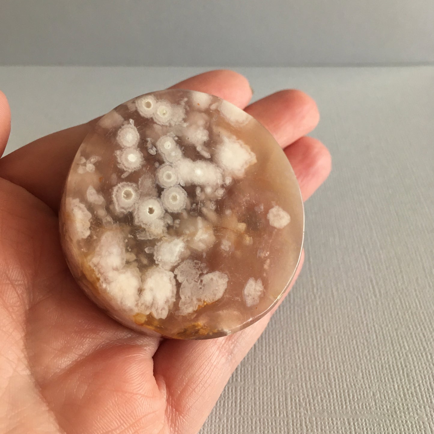 Flower Agate Coasters / Discs