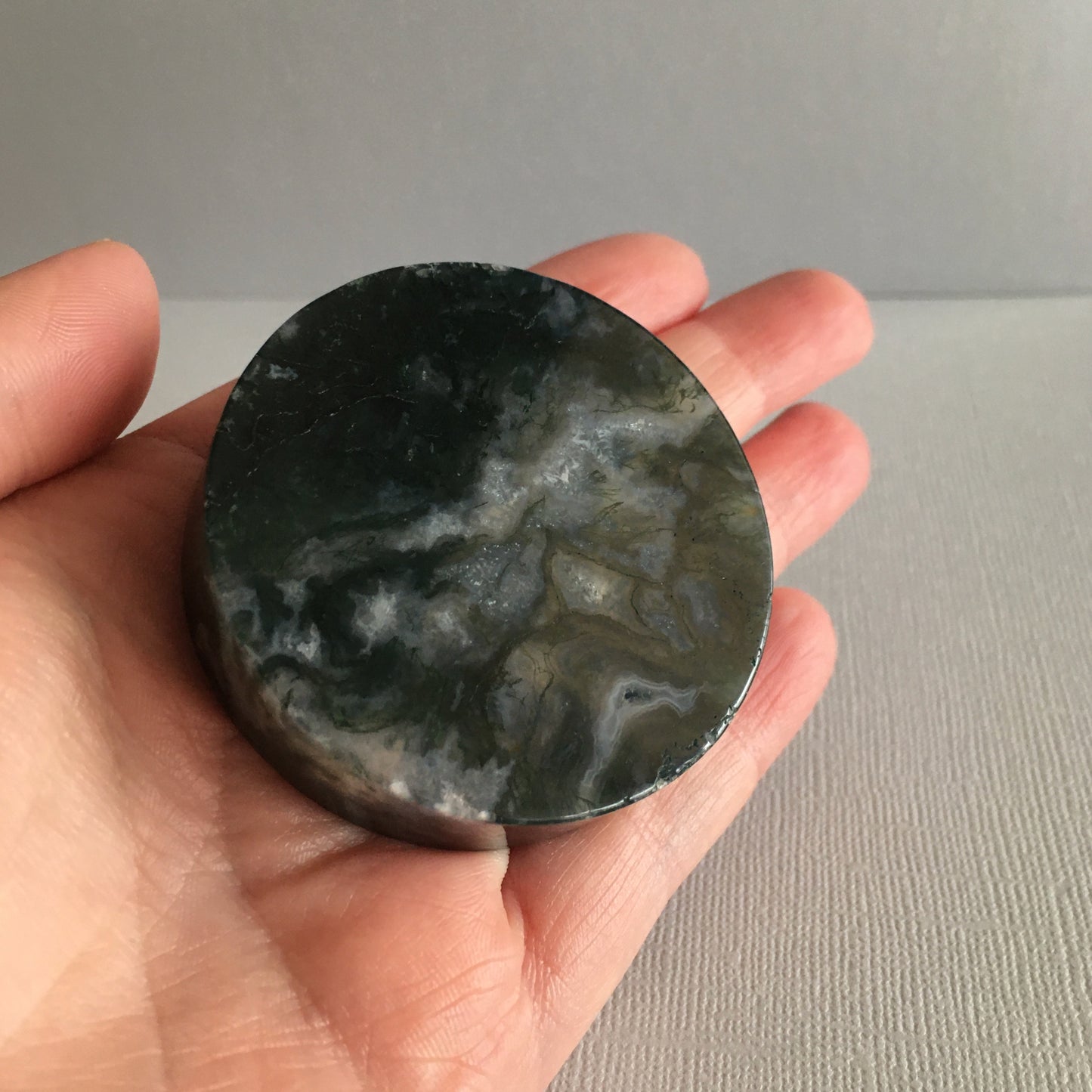 Moss Agate Coasters / Discs